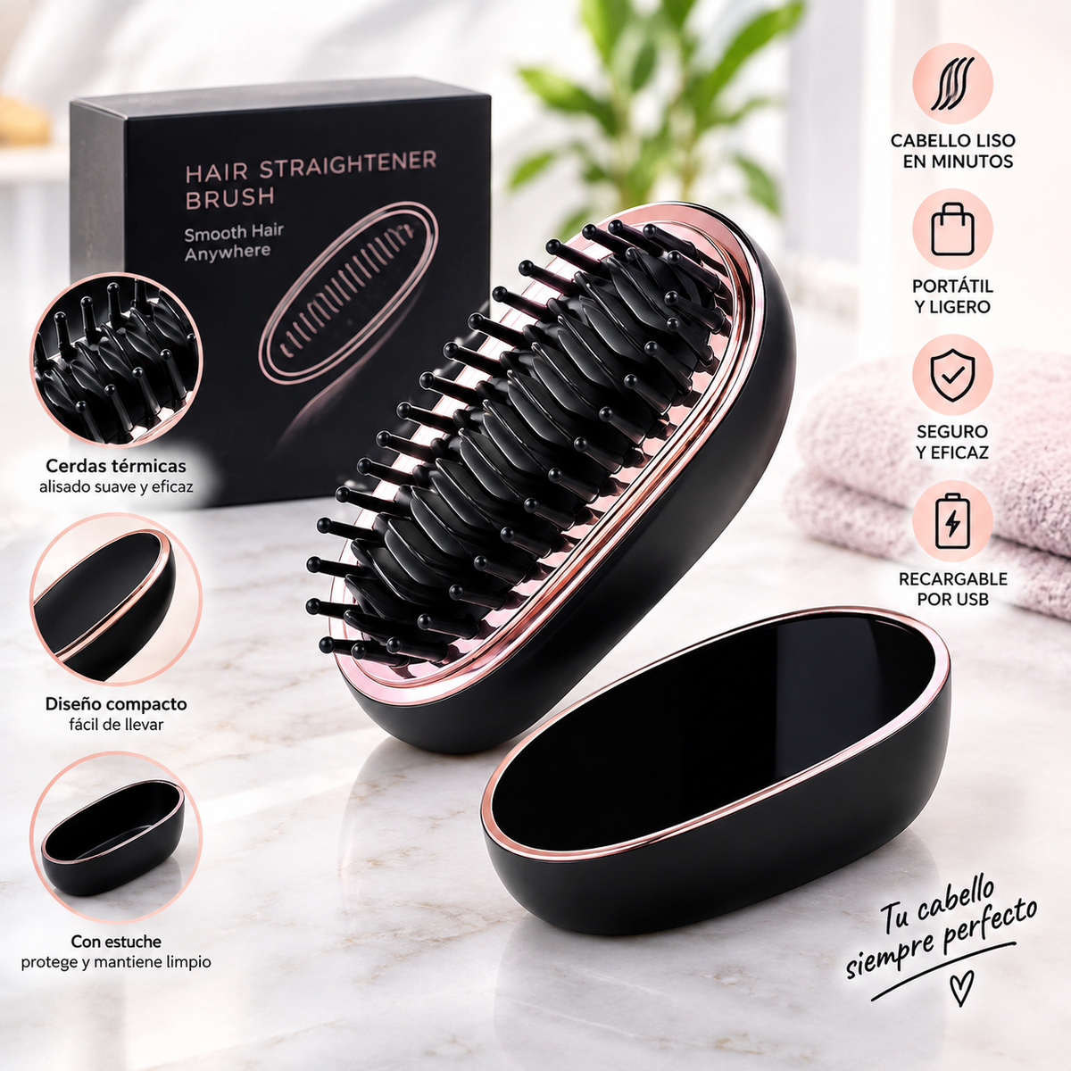 LISSA PRO™ — Alisador Portátil